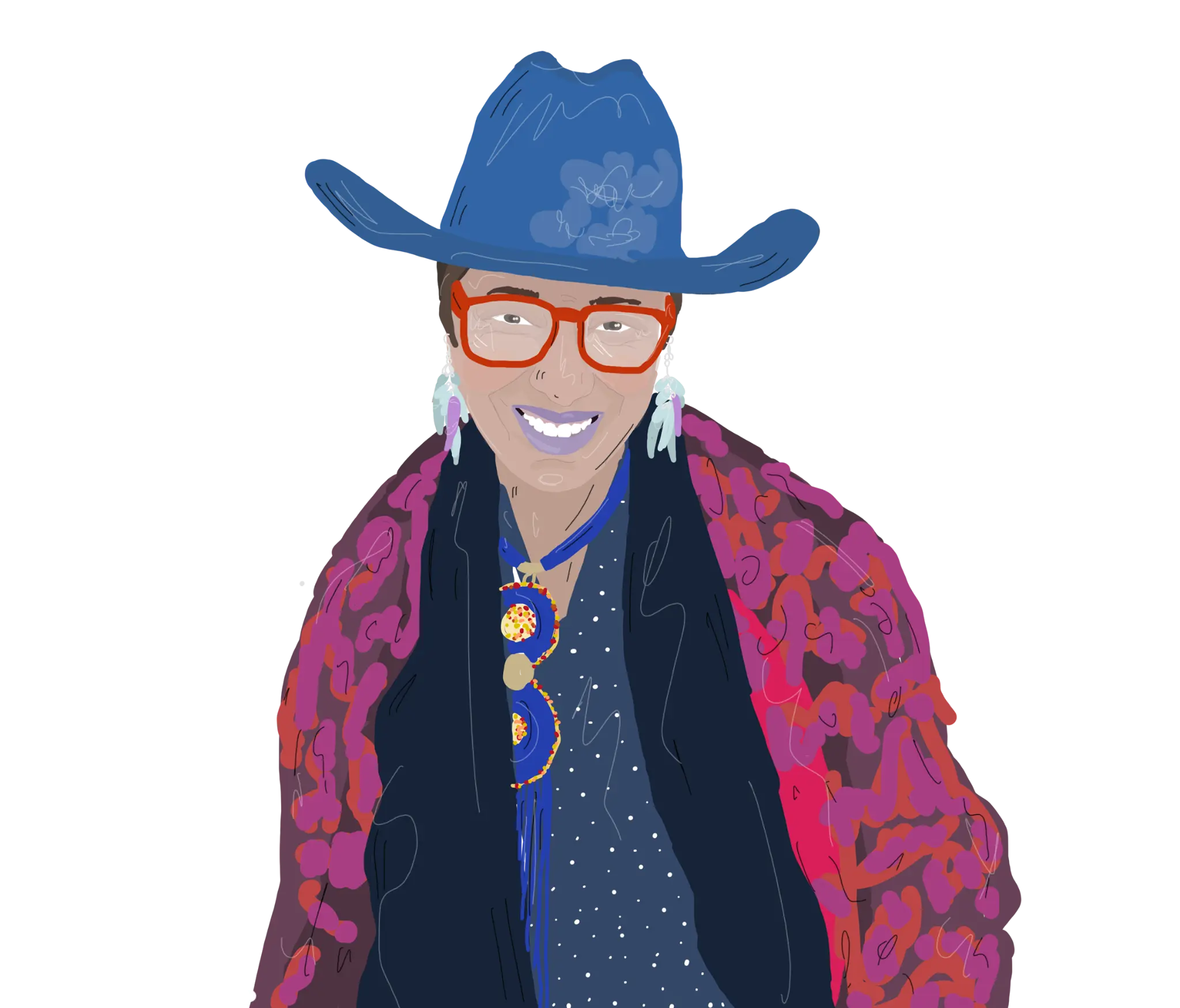 Ms. Marley Cartoon Portrait